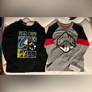 Boys long-sleeved shirts, size 6